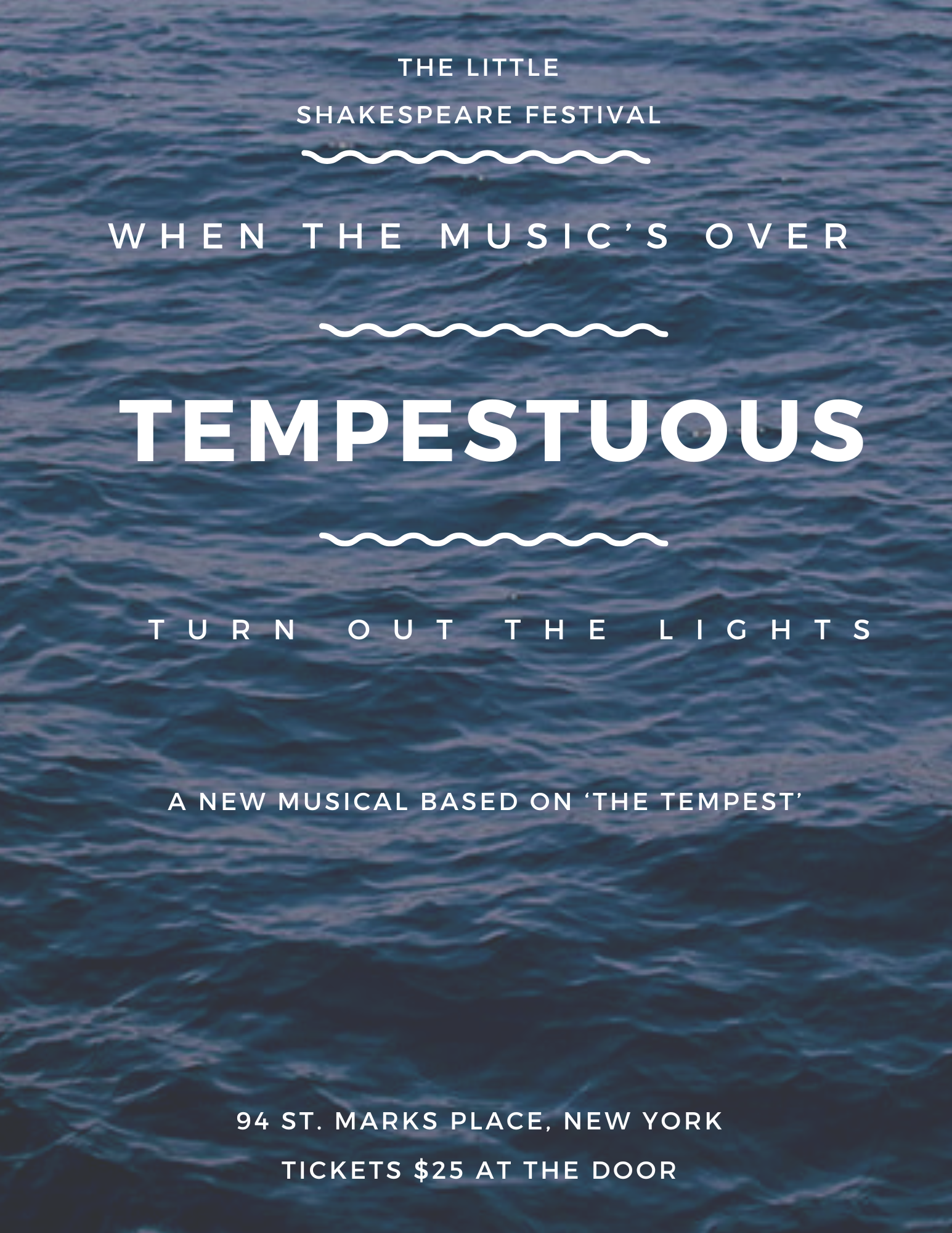 TEMPESTUOUS at NYC’s Little Shakespeare Festival: A Review – LAVENDER ...